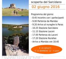 ALLA SCOPERTA DEL SARCIDANO COL TRENINO VERDE – GIOVEDI 2 GIUGNO 2016