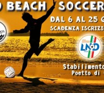 AL POETTO ARRIVA IL TORNEO DI BEACH SOCCER SERIE B -CAGLIARI – 6-25 GIUGNO 2016