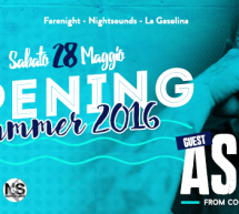 OPENING SUMMER 2016 -SPECIAL GUEST ASAL – SCIABECCO -VILLASIMIUS -SABATO 28 MAGGIO 2016