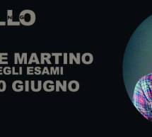 SPECIAL GUEST STEFANO DE MARTINO – RUSCELLO DISCO CLUB – ALGHERO – VENERDI 10 GIUGNO 2016