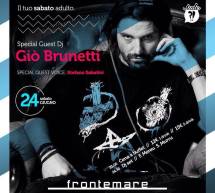 SPECIAL GUEST DJ GIO’ BRUNETTI – IL SABATO ADULTO- FRONTEMARE – QUARTU SANT’ELENA – SABATO 25 GIUGNO 2016