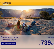 VOLA VERSO IL SOLE CON LUFTHANSA