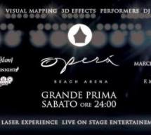 INAUGURAZIONE OPERA BEACH ARENA – QUARTU SANT’ELENA – SABATO 25 GIUGNO 2016