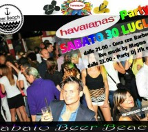 HAVAIANAS PARTY- BEER BEACH – QUARTU SANT’ELENA – SABATO 30 LUGLIO 2016