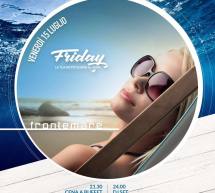 FRIDAY, LA TUA NOTTE IN RIVA AL MARE – FRONTEMARE -QUARTU SANT’ELENA- VENERDI 15 LUGLIO 2016