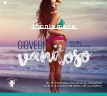 GIOVEDI VANITOSO – FRONTEMARE – QUARTU SANT’ELENA – GIOVEDI 21 LUGLIO 2016