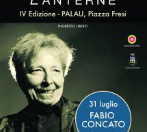 FESTIVAL DELLE LANTERNE – FABIO CONCATO – PALAU – DOMENICA 31 LUGLIO 2016