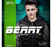 SPECIAL GUEST DJ BERRY – LIDO DISCO CLUB-  CAGLIARI – SABATO 16 LUGLIO 2016