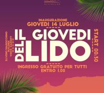 INAUGURAZIONE IL GIOVEDI DEL LIDO DISCO BEACH – CAGLIARI – GIOVEDI 14 LUGLIO 2016