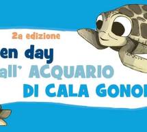 OPEN DAY ALL’ACQUARIO DI CALA GONONE -9-10 LUGLIO 2016