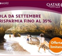 SCONTO 35% CON QATAR AIRWAYS