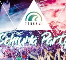 SCHIUMA PARTY – NOCHE DE TRAVESURAS vs IBIZA SUMMER FESTIVAL – TSUNAMI- GONNESA- SABATO 16 LUGLIO 2016