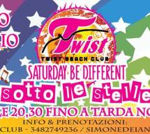 SATURDAY BE DIFFERENT SOTTO LE STELLE – TWIST- CAGLIARI – SABATO 23 LUGLIO 2016