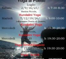 YOGA AL POETTO – CAGLIARI – APPUNTAMENTI DI LUGLIO 2016