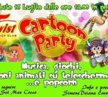 CARTOON PARTY – TWIST- CAGLIARI – SABATO 16 LUGLIO 2016