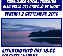 PASSILLARA SOCIAL TREKKING ALLA SELLA DEL DIAVOLO BY NIGHT – CAGLIARI – VENERDI 2 SETTEMBRE 2016