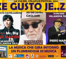 KE GUSTO JE..ZZ – CASTELSARDO 19 AGOSTO, VILLANOVA TULO 21 AGOSTO, CAGLIARI 30 AGOSTO 2016