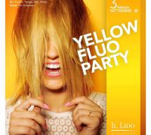 YELLOW FLUO PARTY – LIDO DISCO CLUB- CAGLIARI – SABATO 3 SETTEMBRE 2016