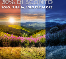 30% SCONTO PER VOLARE IN ITALIA CON ALITALIA – ACQUISTA DAL 1 AL 2 SETTEMBRE 2016