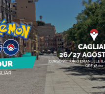 POKEMON GO TOUR – CAGLIARI – 26-27 AGOSTO 2016