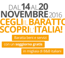 LA SETTIMANA DEL BARATTO – 14-20 NOVEMBRE 2016