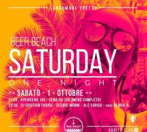 ONE NIGHT – BEER BEACH – QUARTU SANT’ELENA – SABATO 1 OTTOBRE 2016