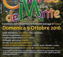 COLORES DE MONTE – TONARA – DOMENICA 9 OTTOBRE 2016