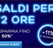 SALDI SU HOTELS.COM – FINO AL 15 SETTEMBRE 50% + 11% DI SCONTO