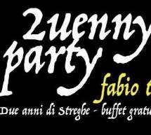 2uenny PARTY – LE STREGHE – CAGLIARI – VENERDI 9 SETTEMBRE 2016