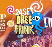 DREE FRINK – LIDO DISCO CLUB – CAGLIARI – SABATO 24 SETTEMBRE 2016