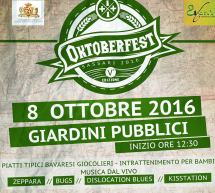 5° EDIZIONE OKTOBERFEST 2016 – GIARDINI PUBBLICI – SASSARI – SABATO 8 OTTOBRE 2016