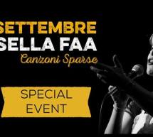 ROSSELLA FAA – CANZONI SPARSE- JAZZINO – MERCOLEDI 28 SETTEMBRE 2016