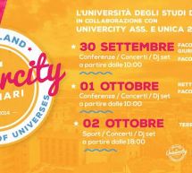 UNIVERCITY – TALKS, MUSIC & SPORTS – CAGLIARI – 30 SETTEMBRE -3 OTTOBRE 2016