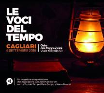 LE VOCI DEL TEMPO – ORTO DEI CAPPUCCINI – CAGLIARI – MARTEDI 6 SETTEMBRE 2016