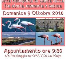 ALLA RISCOPERTA DI SANTA GILLA – CAGLIARI – DOMENICA 9 OTTOBRE 2016