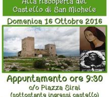 ALLA RISCOPERTA DEL CASTELLO SAN MICHELE – CAGLIARI – DOMENICA 16 OTTOBRE 2016