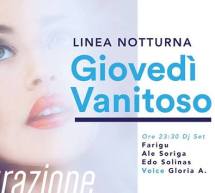 INAUGURAZIONE GIOVEDI VANITOSO – LINEA NOTTURNA – CAGLIARI – GIOVEDI 13 OTTOBRE 2016