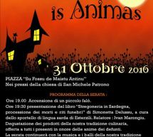 SA NOTI DE IS ANIMAS- ESTERZILI – LUNEDI 31 OTTOBRE 2016