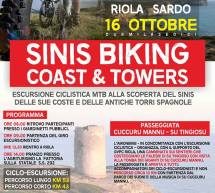 SINIS BIKING COAST & TOWERS – RIOLA SARDO – DOMENICA 16 OTTOBRE 2016