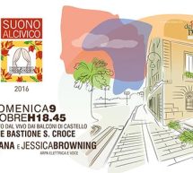 SUONO AL CIVICO IN CASTELLO – CAGLIARI – DOMENICA 9 OTTOBRE 2016