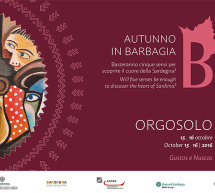 AUTUNNO IN BARBAGIA 2016 – ORGOSOLO – 15-16 OTTOBRE 2016