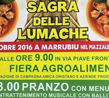 SAGRA DELLE LUMACHE- MARRUBIU – DOMENICA 23 OTTOBRE 2016