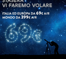 OFFERTE STELLARI CON ALITALIA A PARTIRE DA 69 € A/R