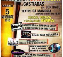 CASTIADAS BEER FESTIVAL – CASTIADAS – SABATO 5 NOVEMBRE 2016