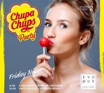 CHUPA CHUPS PARTY – EVOQUE -CAGLIARI – VENERDI 2 DICEMBRE 2016