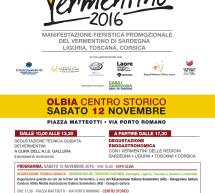 BENVENUTO VERMENTINO ! – OLBIA- SABATO 12 NOVEMBRE 2016