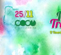 NOCHE DE TRAVESURAS – COCO’ DISCOCLUBBING – CAGLIARI – VENERDI 25 NOVEMBRE 2016