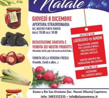 ASPETTANDO NATALE -AZIENDA AGRICOLA PLANU E MESU – CAPOTERRA – GIOVEDI 8 DICEMBRE 2016