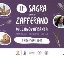 SAGRA DELLO ZAFFERANO & ZAFFART – VILLANOVAFRANCA- 5-6 NOVEMBRE 2016