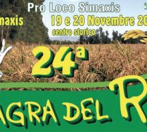 SAGRA DEL RISO – SIMAXIS – 19-20 NOVEMBRE 2016